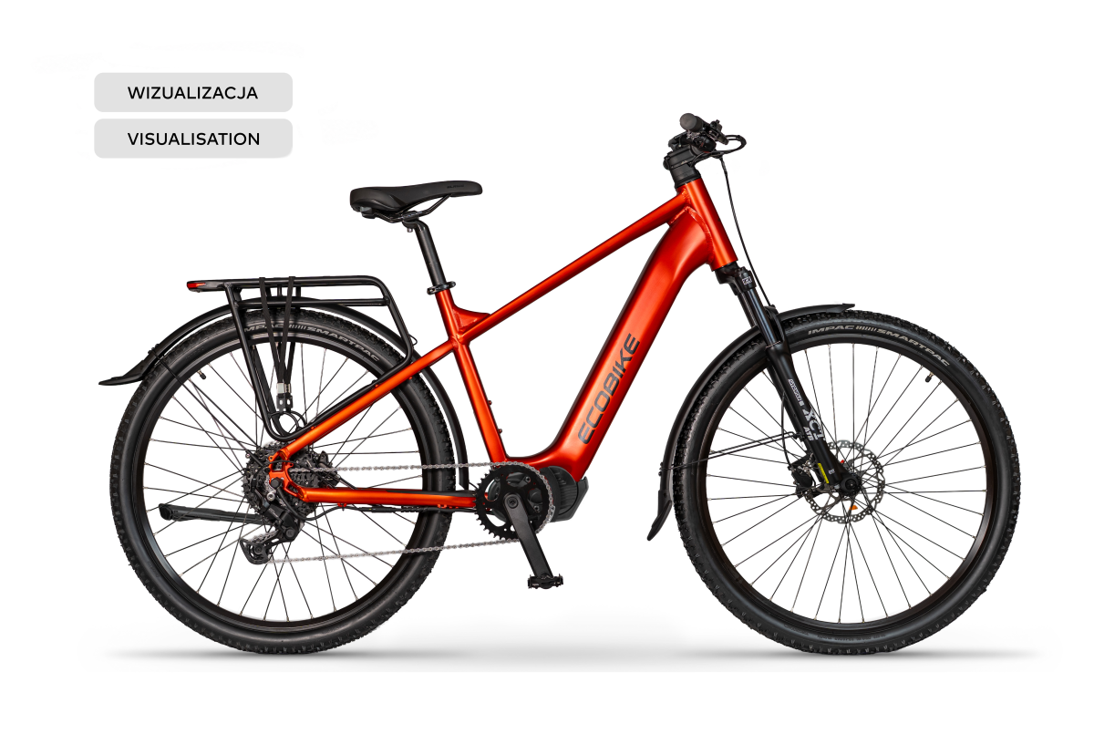 Silnik centralny Bafang M210 o momencie 80 Nm w Ecobike SX 100 SUV